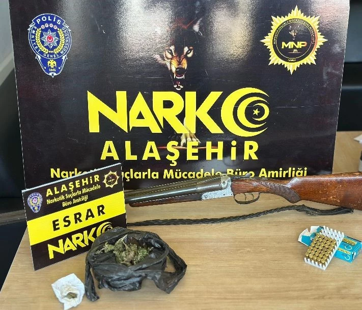 Alaşehir’de uyuşturucudan 1 tutuklama
