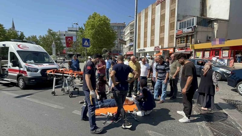 Çorlu’da trafik kazası: 1 yaralı
