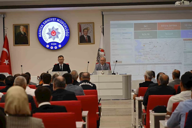 Manisa’da 2025 yılı kamu yatırımları değerlendirildi
