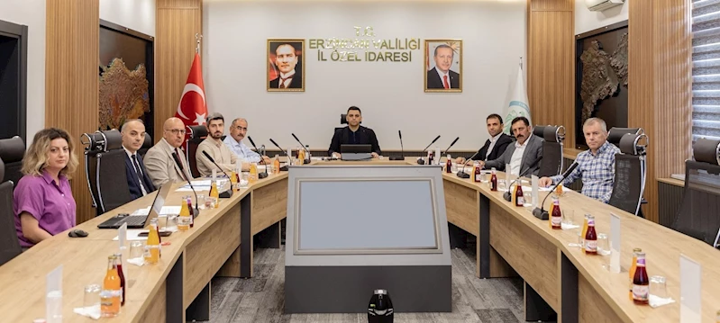 Erzincan’da ‘İl Encümen Toplantısı’ yapıldı
