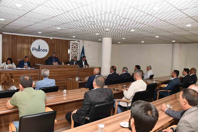 Patnos’ta cadde ve sokak isimleri değiştirildi
