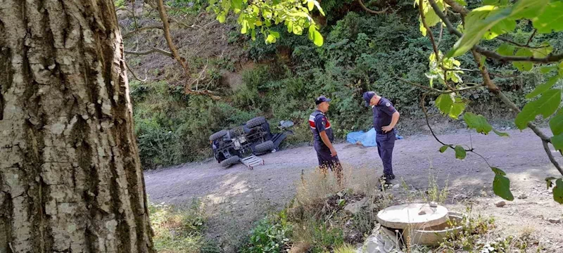 Kastamonu’da ATV devrildi: 1 ölü, 1 yaralı
