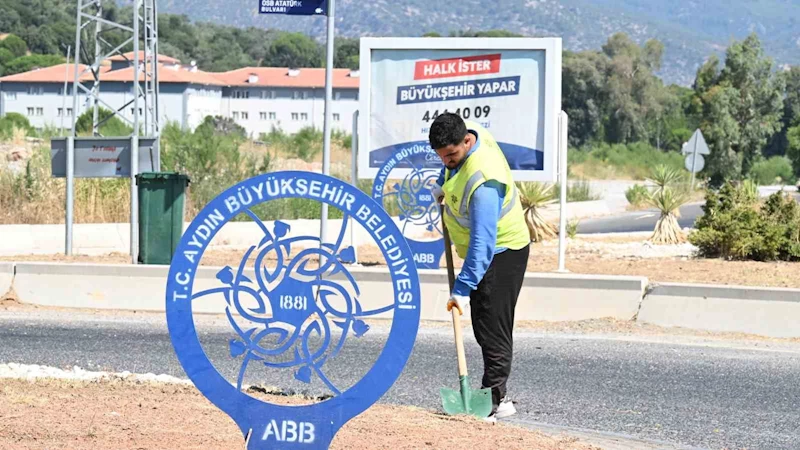 Büyükşehir ekiplerinden Germencik’te eşzamanlı çalışma
