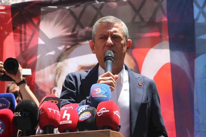 CHP Genel Başkanı Özel: 