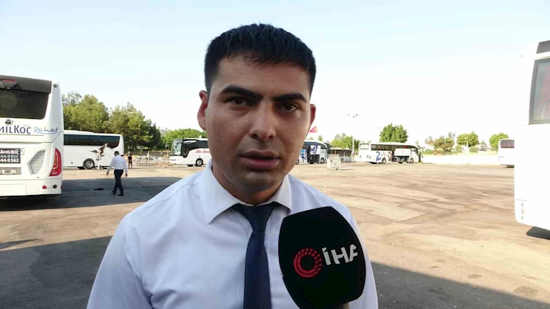 Muavinin cesurca hamlesi kazayı önledi, genç muavin o anları anlattı
