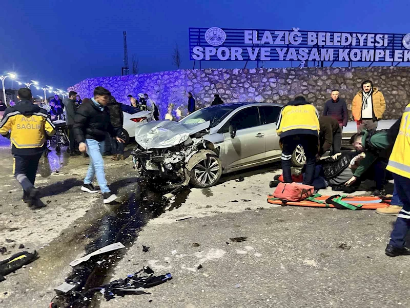 Elazığ’da yılın ilk 6 ayında bin 332 kaza meydana geldi
