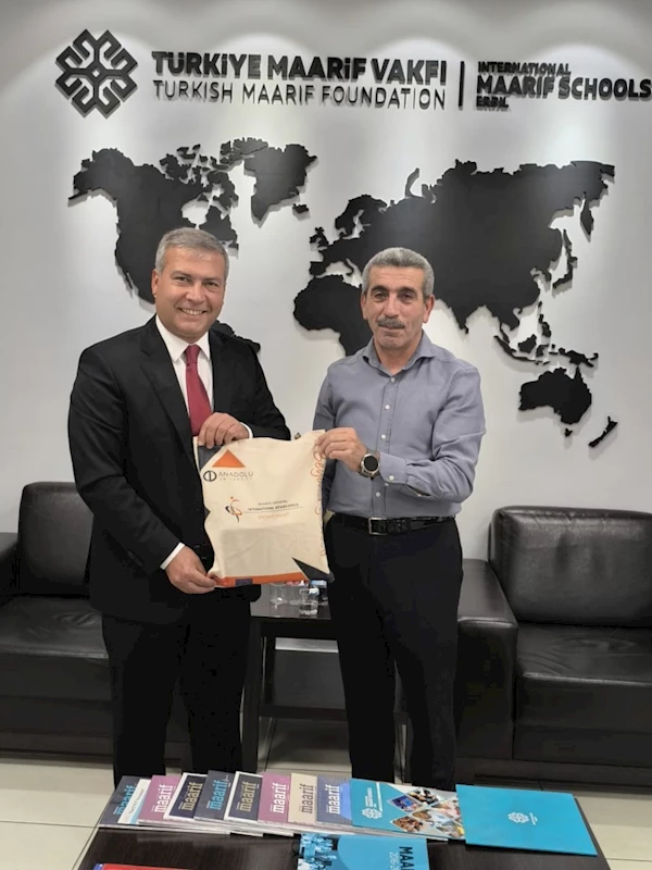 Rektör Adıgüzel’den Maarif Irak temsilciliğine ziyaret

