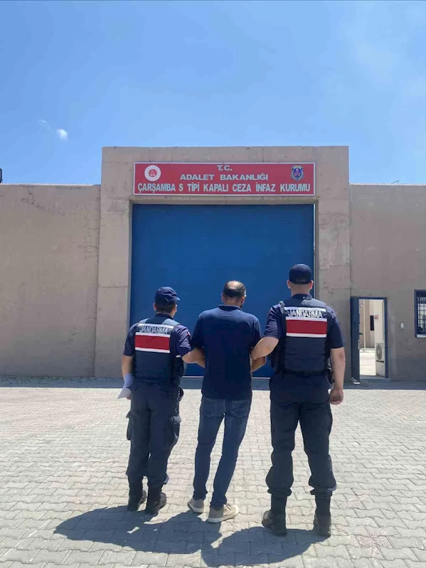 10 yıl hapis cezası ile aranan şahıs jandarma ekiplerince yakalandı
