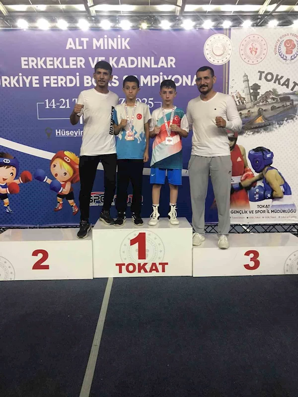 ERVA sporcusu, Türkiye üçüncüsü oldu