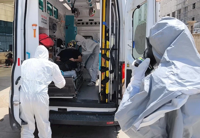 Siirt’te gerçeği aratmayan KBRN alarm tatbikatı
