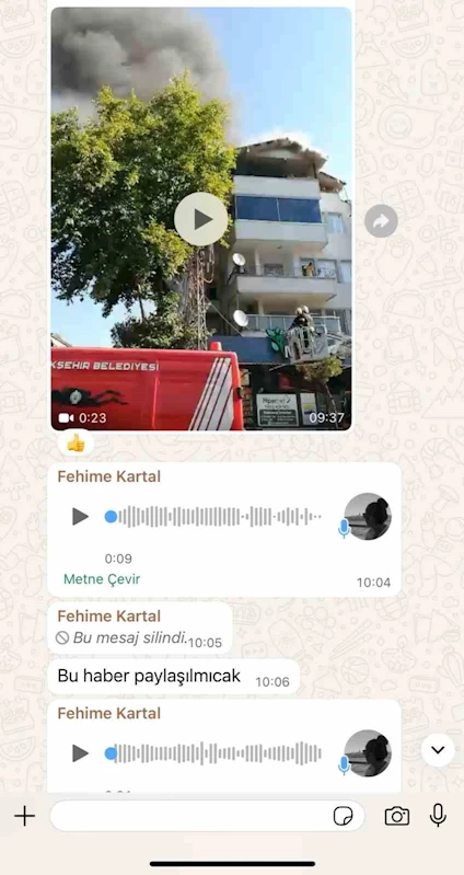 Muhabirin telefonunu gasp edip, mesaj attılar: 