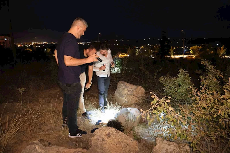 Sağlık ekiplerinden kaçan genç kız yarı baygın halde bulundu

