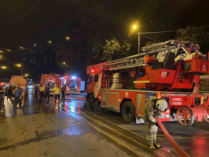 Beykoz’da ağaçlık alanda çıkan yangın söndürüldü
