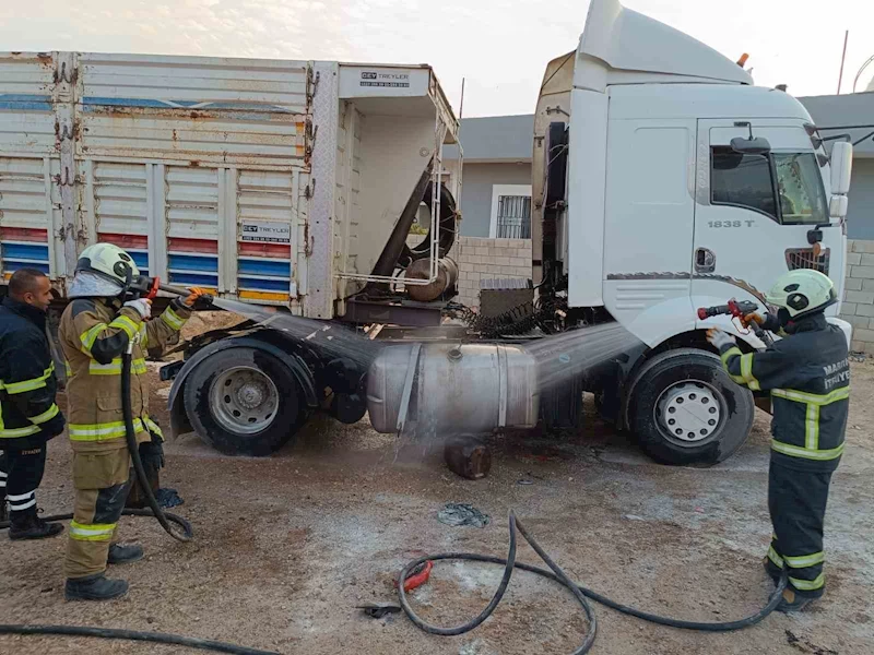 Mardin’de tırın yakıt deposunda patlama: 7 yaralı
