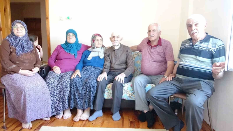 Giresunlu 101 yaşındaki Ali Dede: 