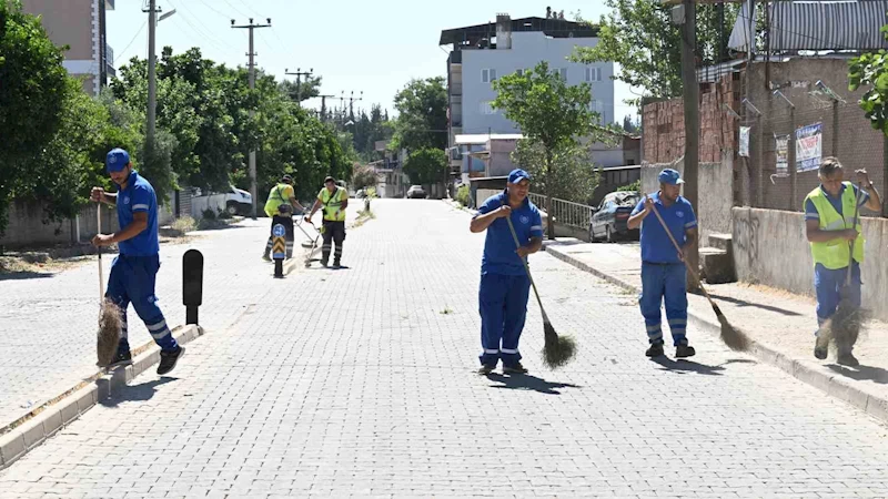Umurlu’da temizlik çalışması

