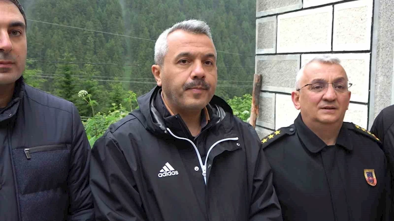 Rize Valisi Baydaş enkazı bulunan jet uçağı ile ilgili açıklama yaptı: 