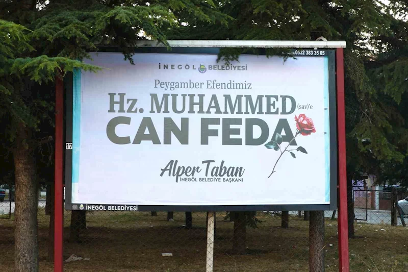 İnegöl Belediyesi’nden duygulandıran mesaj: 