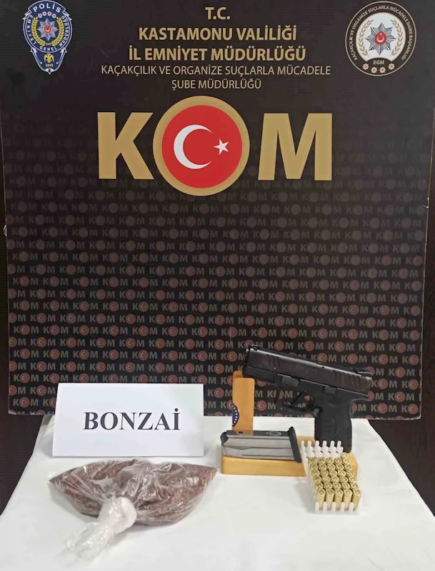 Kastamonu’da uyuşturucu operasyonu: 1 gözaltı
