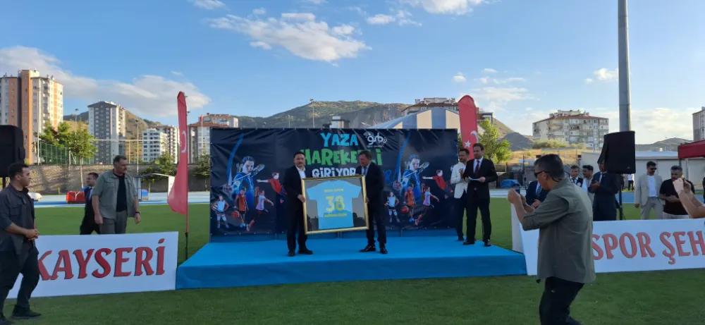 GSB ve ERVA Yaz Spor Okulları açıldı