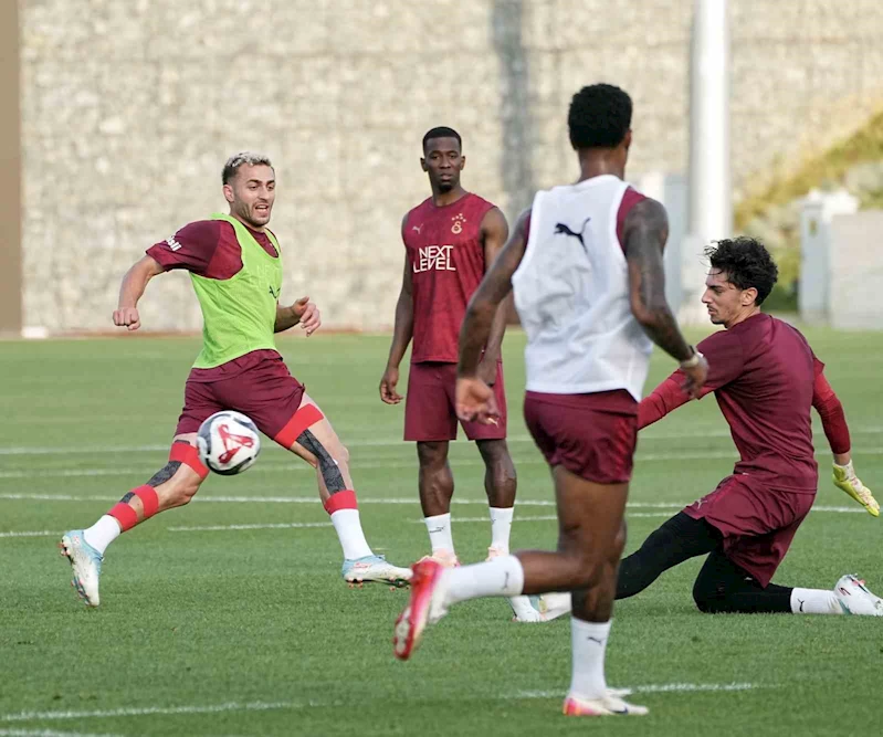 Galatasaray çift antrenman yaptı
