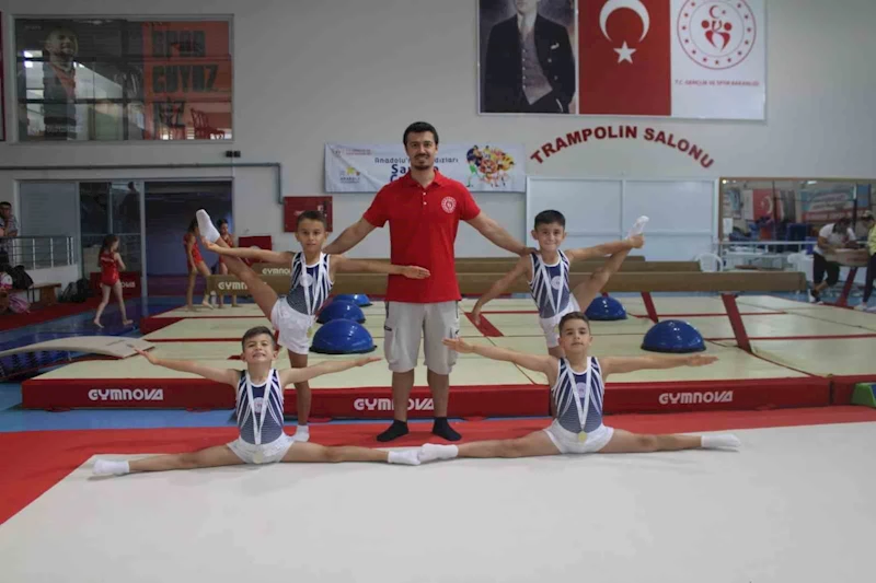 Düzce cimnastik takımı Türkiye finallerinde
