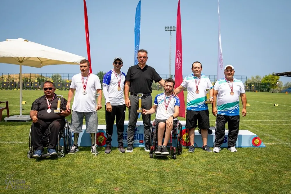 Kayserili okçuların rüzgarı Samsun’da esti