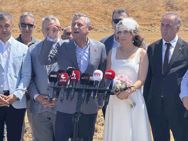 CHP Genel Başkanı Özel: 