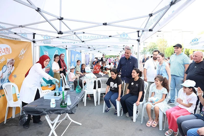 Sultangazi Belediyesi’nden çocuklara ‘Bilim Firarda’ etkinliği
