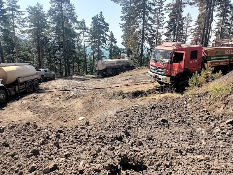 Pursaklar Belediyesi’nden orman yangınlarına karşı seferberlik
