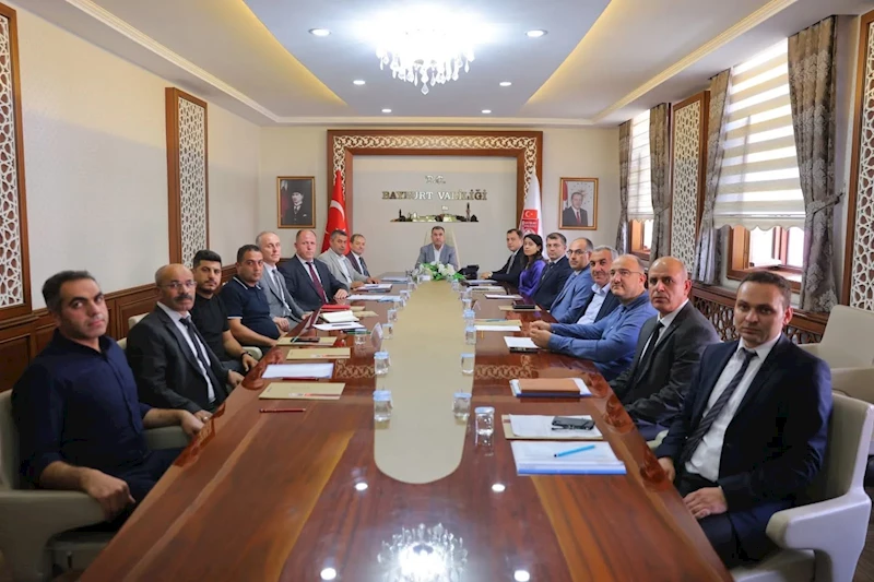 Bayburt’ta KÖYDES Temmuz ayı değerlendirme toplantısı yapıldı
