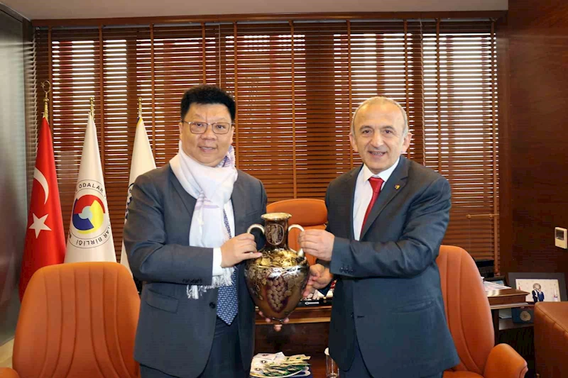 Çin Başkonsolosundan Manisa TSO’ya ziyaret
