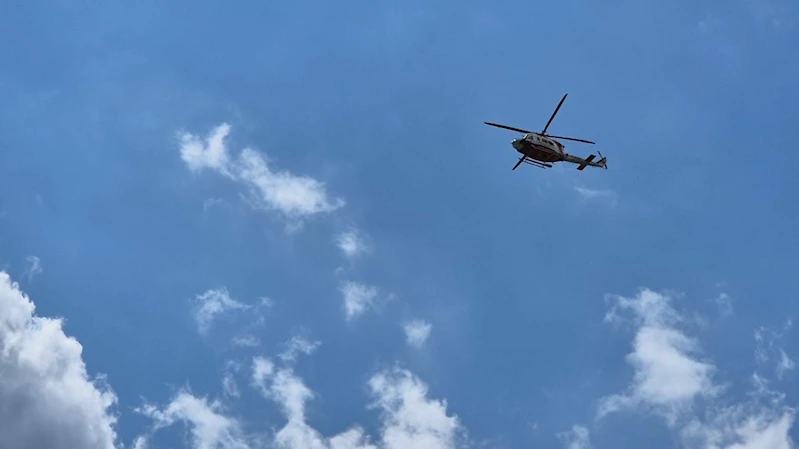 Tekirdağ’da denizde kaybolan çocuk için helikopter destekli arama çalışması
