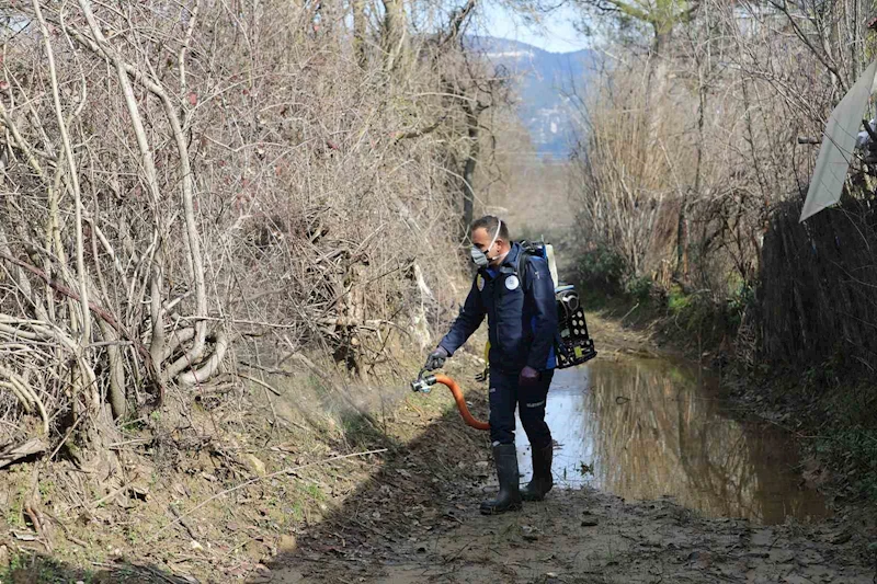 Muğla Büyükşehir’den 13 ilçede vektörle mücadele
