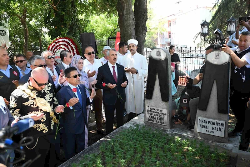 664. Tarihi Kırkpınar Yağlı Güreşleri Ağa Karşılama Töreni düzenlendi
