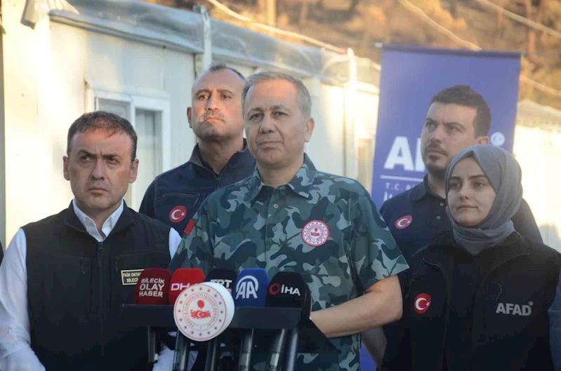Bakan Yerlikaya: 