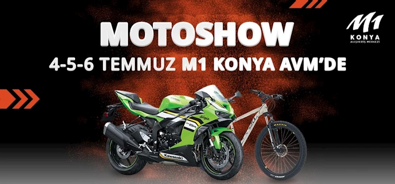 Motor tutkunları M1 Konya AVM’de buluşuyor
