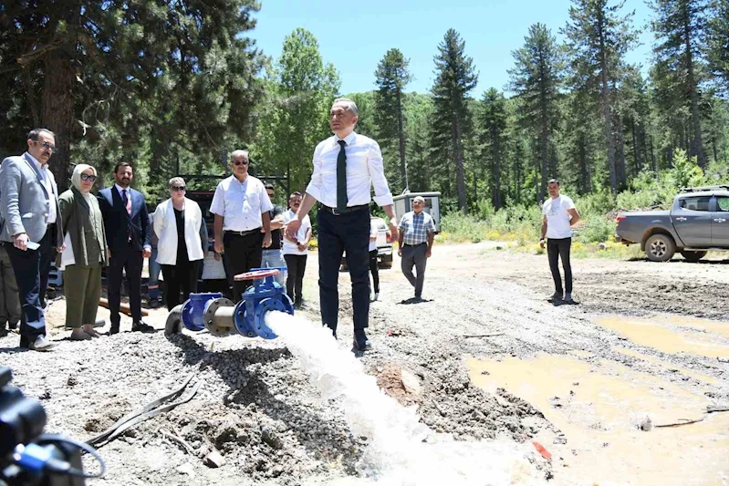 Zorkun Yaylası’nda su sorunu çözüme kavuşuyor
