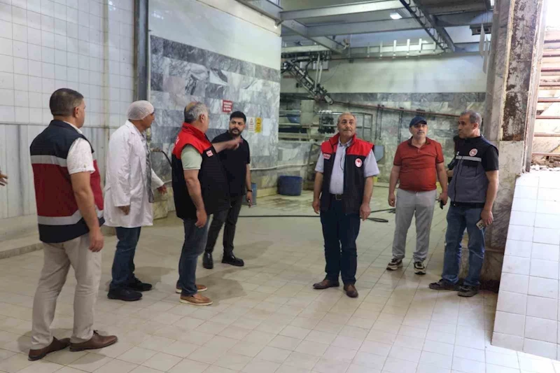 Elazığ’da kırmızı et kesimhaneleri denetlendi
