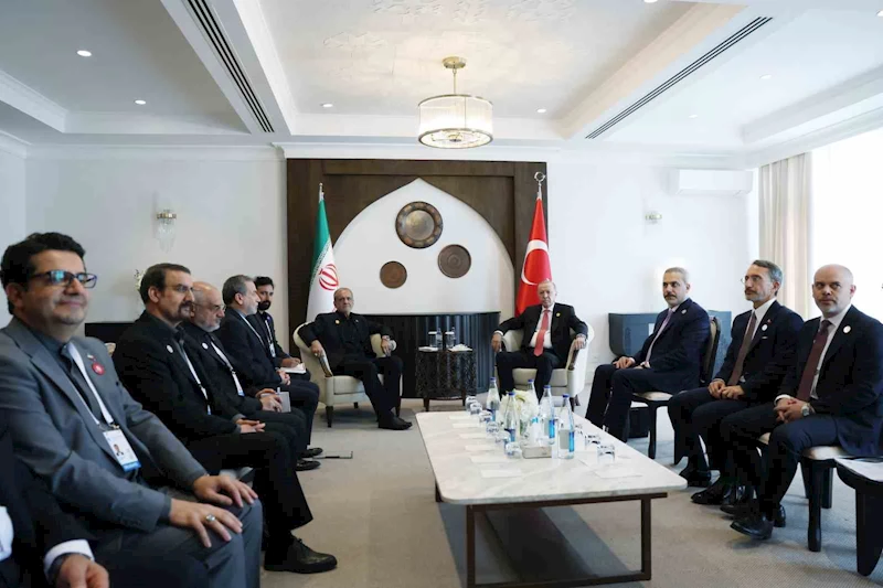 Cumhurbaşkanı Erdoğan, İranlı mevkidaşı Pezeşkiyan ile görüştü
