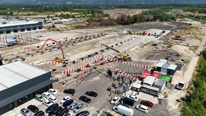 Düzce’de sanayi sitesinin 2 etabı için temeller atıldı
