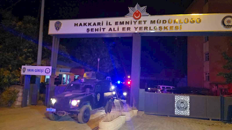 Hakkari’de geniş çaplı asayiş uygulaması
