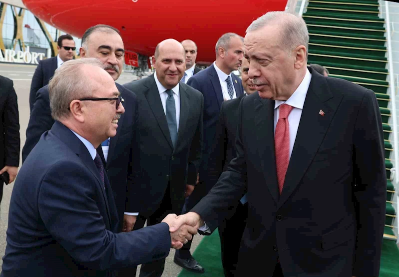 Cumhurbaşkanı Erdoğan, Azerbaycan’da
