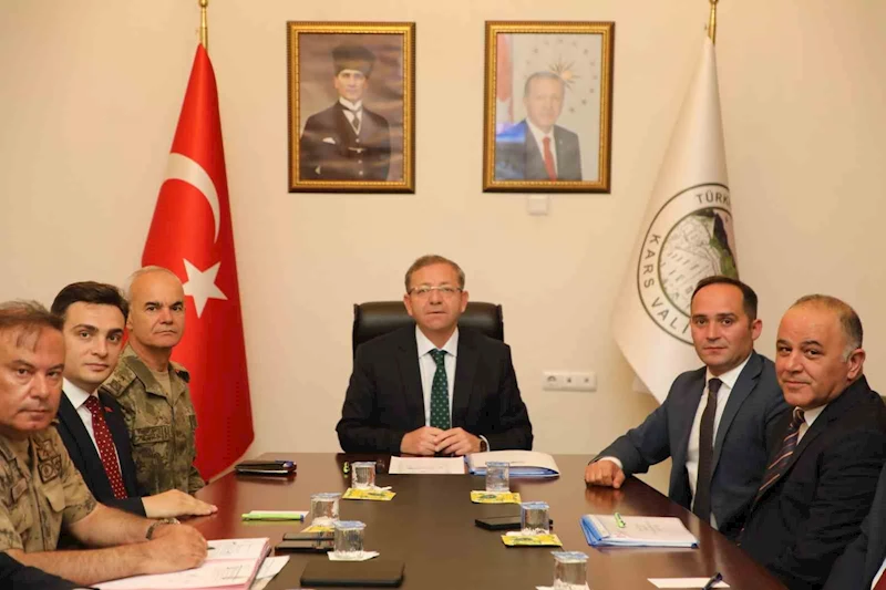 Kars’ta il güvenlik ve asayiş toplantısı düzenlendi
