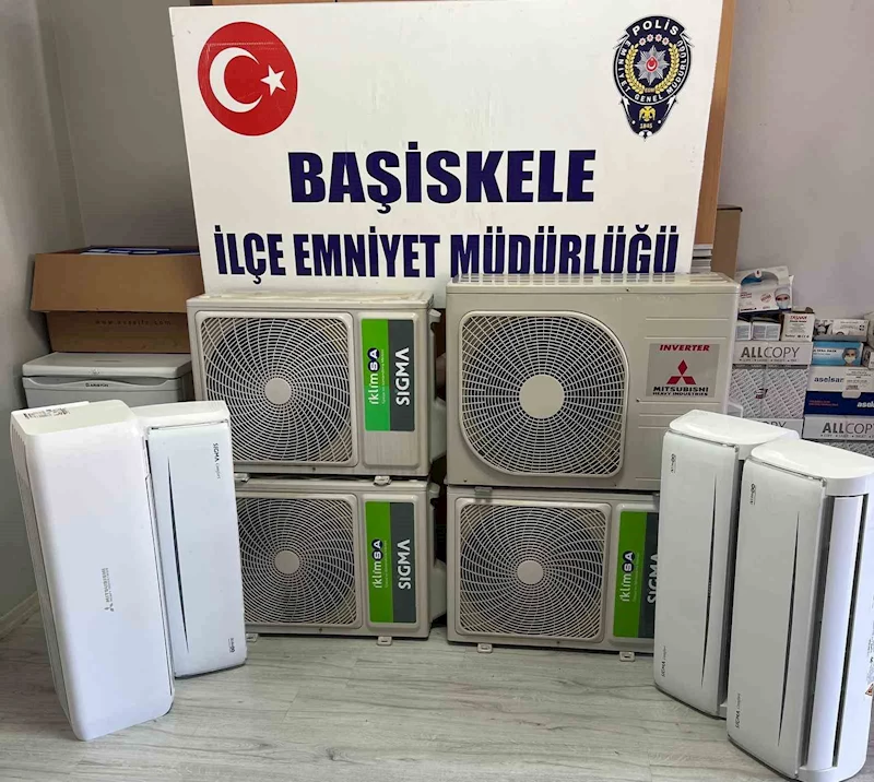 Villadan 194 bin TL değerinde 4 klima çalan şüpheli kıskıvrak yakalandı
