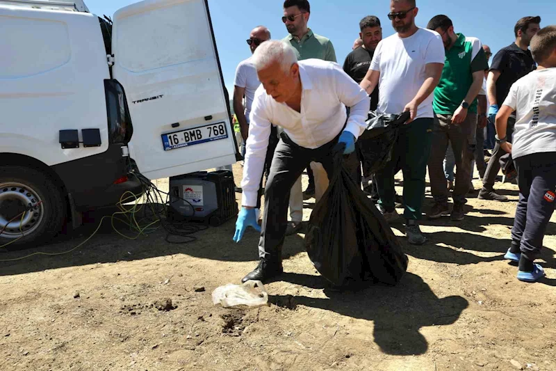 Bursa’da orman yangınlarına karşı ’temizlik’ seferberliği
