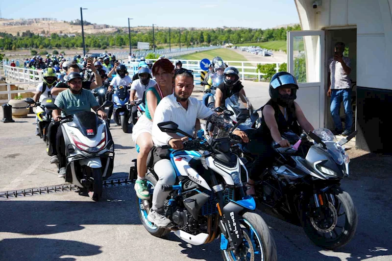 Motosiklet tutkunları Gaziantep’te buluştu
