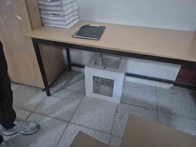 Bağış kumbarasını çalan zanlı serbest bırakıldı
