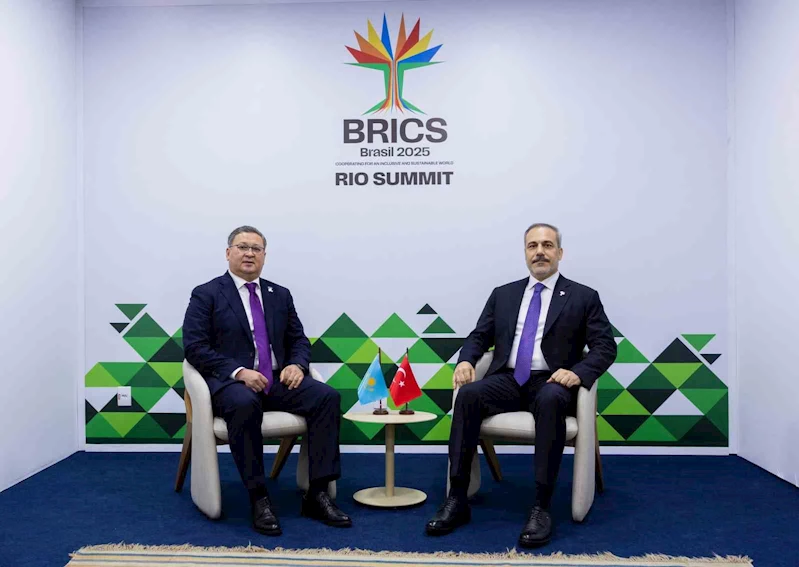 Dışişleri Bakanı Fidan, Kazak mevkidaşı Nurtleu ile görüştü
