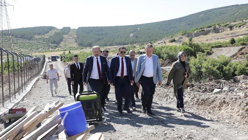 Vali Musa Işın, Tavşanlı’da ’Doğal Yaşam Alanı Projesi’ için arazi incelemesinde bulundu
